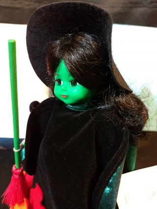 Vintage Madame Alexander Wicked Witch Of The West 8 " Doll,  94 - 9 Wizard Of Oz