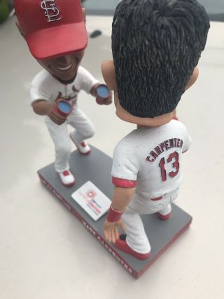 Carlos Martinez & Matt Carpenter Double Bobblehead Sga 2017 St Louis Cardinals