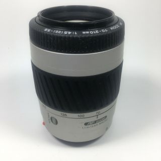 Minolta Af Zoom 1.  1m/3.  6ft Macro Af 70 - 210 49mm - Vintage Lens