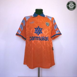 Parma Puma Third 3rd Vintage Football Shirt 1995/97 (l) Stoichkov Zola Era