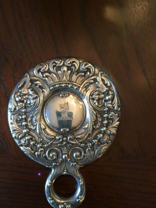 Authentic Vintage Tiffany & Co.  Sterling Silver Hand Mirror