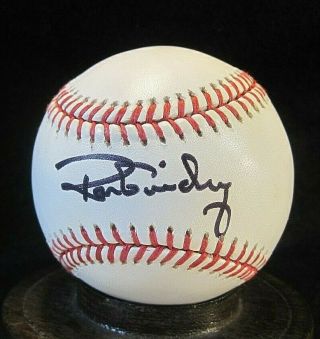 Ron Guidry Signed Oml Baseball York Yankees,  1978 Cy Young Winner