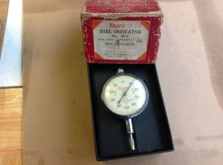 Vintage Starrett No.  25c - 1 ",  0 - 50 - 0, .  001 " -.  250 ",  Dial Indicator,  Made In U.  S.  A.
