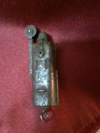 Vintage Bowers Mfg Co Kalamazoo Mich Trench Art Lighter Aged