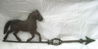 Antique Kretzer Lightning Rod Horse Weathervane Directional