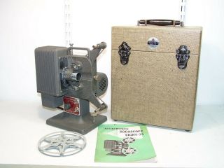 Eastman Kodak Kodascope Eight - 33 Vintage 8mm Movie Projector With Case