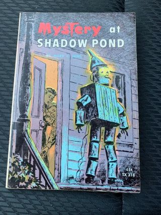 Vintage 1966 Mystery At Shadow Pond - Scholastic Paperback Book By Mary C.  Jane