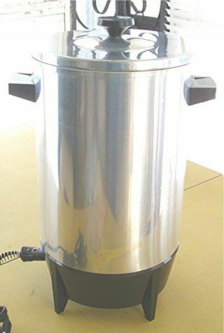 VTG WEST BEND AUTOMATIC 12 - 30 CUP COFFEE PERCOLATOR CAT.  No.  19308 2