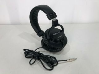 Tascam - Th - 200x Studio Headphones Music Dj Producer Professional Sound Bass Vtg
