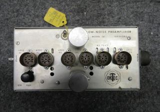 Vintage Ortec Model 101 Low - Noise Preamplifier 2