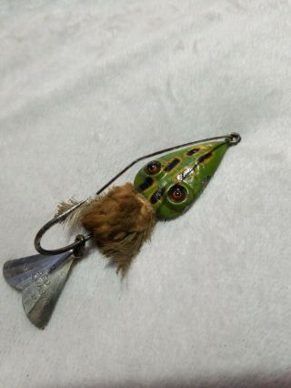 Fred Arbogast Weedless Kicker Fishing Lure Antique