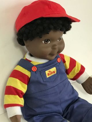 Vintage Hasbro My Buddy doll Playskool 80s African American Hat Outfit Shoes Vtg 2