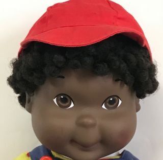 Vintage Hasbro My Buddy doll Playskool 80s African American Hat Outfit Shoes Vtg 3