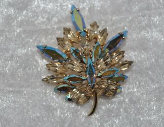 Vintage Costume Jewellery Brooch/Pin Signed Sherman 3