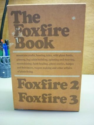 Vintage Foxfire Books 1 2 3 in Slipcase 2