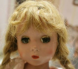 VTG 1950 ' S MADAME ALEXANDER POLLY PIGTAILS DOLL,  CLOTHING 3