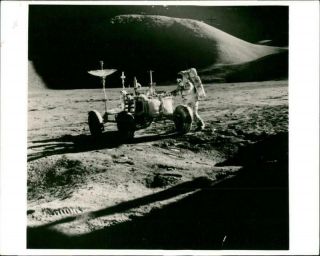 Vintage Photograph Of Apollo 15 