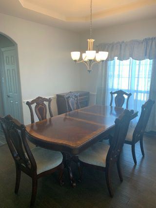 Formal Dining Room Set (wood,  Marble)