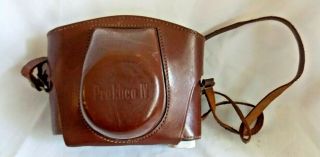 Vintage Film Camera Pentacon Praktica Iv - Leather Case Bag Only - No Camera