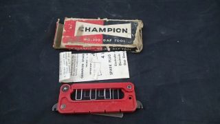 Vintage Champion - Wg - 300 Gap Tool & Instructions