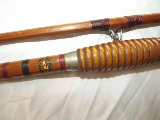 Vintage Montague Somers Point 6 Ft Split - Bamboo Fishing Rod