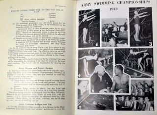 GAMES & SPORTS IN THE ARMY 1950 - 51 Football Rugby Athletics Cricket Baseball etc 3