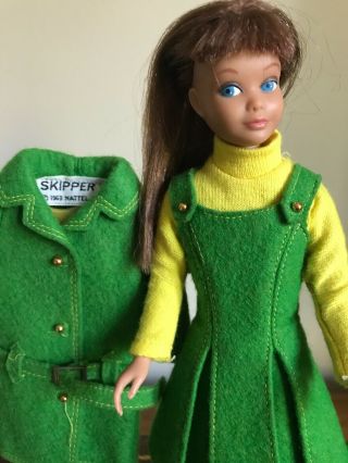 Vintage Skipper Doll Barbie 1960 