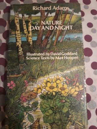 Nature Day And Night By Richard Adams Hbk
