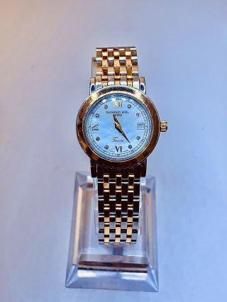 Raymond Weil Womens 2 - Tone Geneve Stainless Steel Bracelet Watch 5393 - Swiss Made