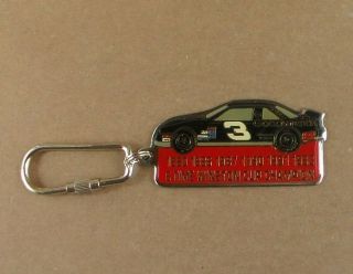 Vintage Dale Earnhardt 6 Time Winston Cup Champion Key Chain Image Sports
