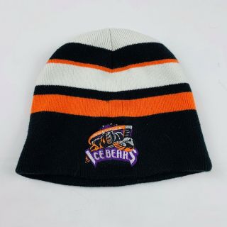Knoxville Ice Bears Hockey Minors Beanie Winter Hat One Size