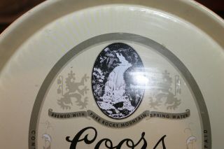 Vintage Coors Export Lager Beer Tray 13 - 1/2 