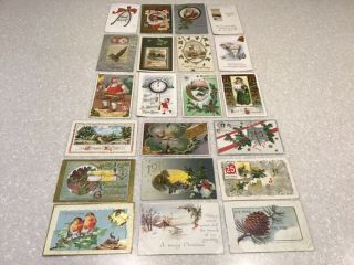 21 Vintage Christmas Postcards From Early 1900’s