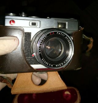 Vintage Petri Orrikor Kuribayashi Film Camera 4.  5cm Lens