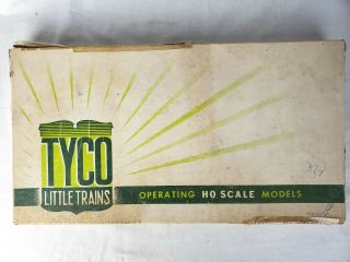 Vtg Tyco Little Trains Ho Scale Set No.  T - 1 Box Tyler Manufacturing
