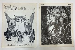 Vintage Tsr Dungeons & Dragons: Quest For The Midas Orb & The Wandering Trees