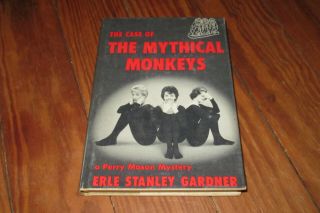 1959 Perry Mason Mystery Case Of The Mythical Monkeys Erle Stanley Gardner Hb