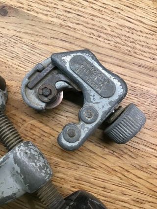 Vintage Ridgid Pipe Cutters - No.  15 And Model 118 3/16 