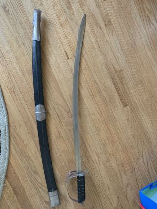 Old Vintage Antique Sword Saber