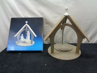 Vintage Avon Nativity Collectibles Display Stand Christmas (hkr25