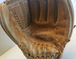 Vintage Macgregor M17t Willie Mays Signature Model Rht Baseball Mitt Glove