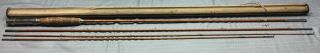 Vintage Thos E Wilson & Co Split Bamboo Fly Rod,  Chicago Ill U.  S.  A
