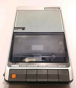 Vintage Panasonic Slimline Rq - 2736 Portable Cassette Tape Recorder/player,