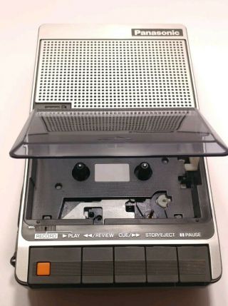 Vintage Panasonic SlimLine RQ - 2736 Portable Cassette Tape Recorder/Player, 3