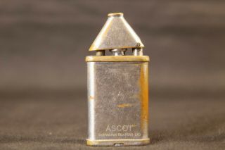 Very Scarce Vintage Ascot 0 Lighter,  Torch - Ascot Gas Water Heaters London 3