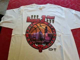 Vintage Chicago Bulls 1998 Nba Finals Champs Shirt Sz Xl