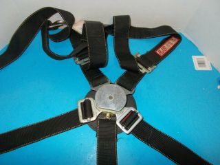 Vtg.  Rjs Safety Equipment Inc.  5 Point Cam Lock Harness