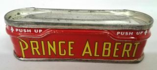 Vintage Advertising Prince Albert Tobacco Pocket Match Tin