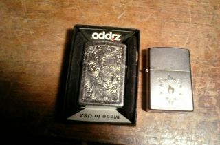 2 Zippo Lighters 1 F - 13 1 J - Xiii Made In Usa