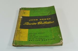 Vintage John Deere Service Bulletins 1963 All Months Booklet Dealer Binder